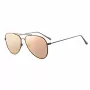 GUESS GG1142SCQZ09Z Gafas de sol unisex rectangulares - Montura negra, lentes grises degradadas, 56 mm