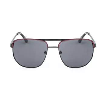 GUESS MAN Gafas de sol GF00061-6102A Montura negra Lentes grises 61mm