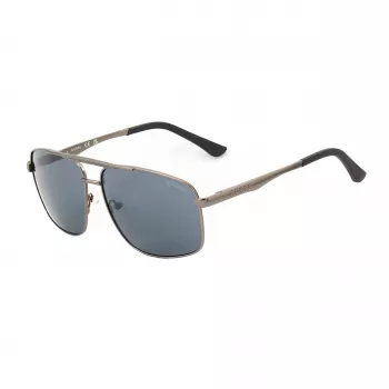 GUESS Gafas de sol de hombre GO00063-5909A 59/13/135 mm Shiny Black Smoke Gradient