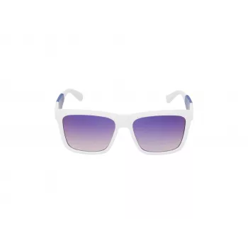 GUESS MAN Gafas de sol GO00067-5621C Rectangulares montura negra brillante lente ahumada 56/16/145 mm