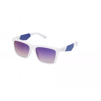 GUESS MAN Gafas de sol GO00067-5621C Rectangulares montura negra brillante lente ahumada 56/16/145 mm