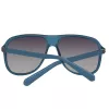 GUESS MAN Gafas de sol GU6876-5991B rectangular montura negra lentes grises 59mm