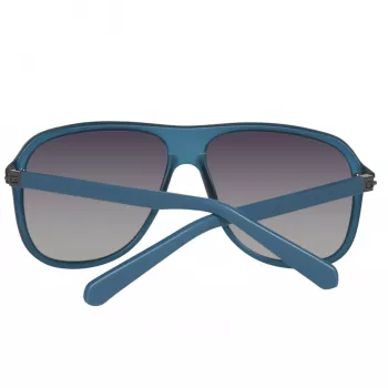 GUESS MAN Gafas de sol GU6876-5991B rectangular montura negra lentes grises 59mm