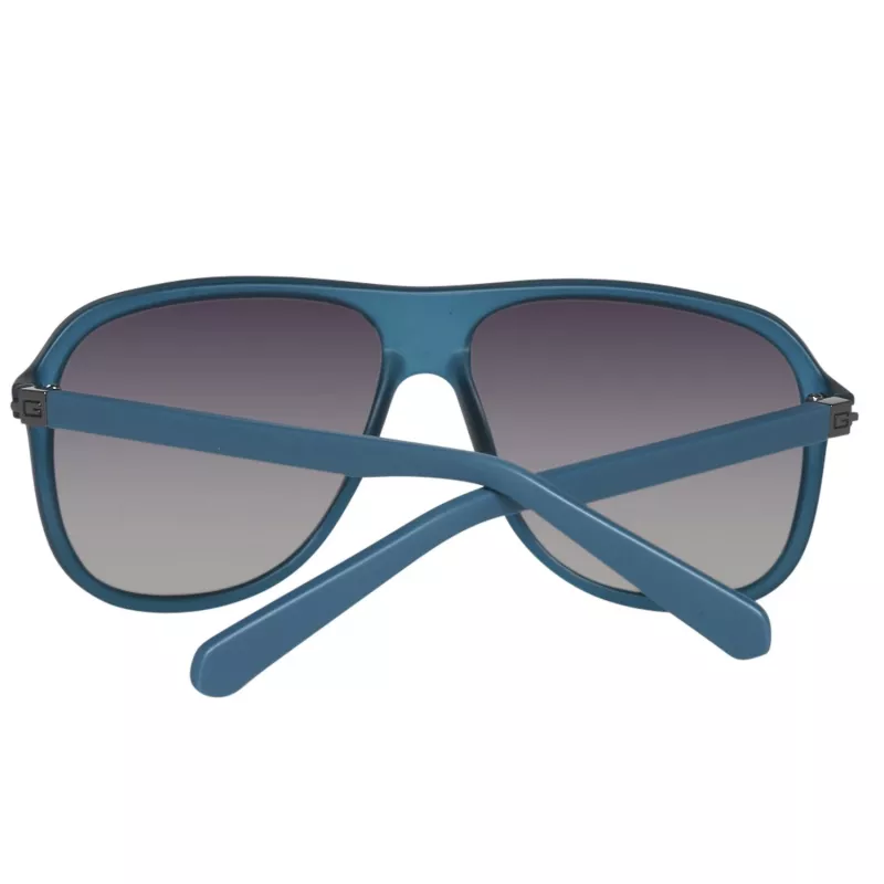 GUESS MAN Gafas de sol GU6876-5991B rectangular montura negra lentes grises 59mm