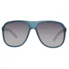 GUESS MAN Gafas de sol GU6876-5991B rectangular montura negra lentes grises 59mm