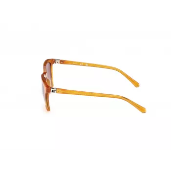 GUESS Gafas de sol hombre rectangulares GU00170-5344F Havana marrón 53mm
