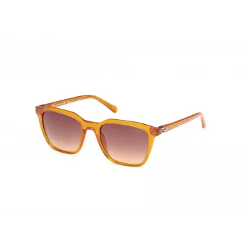 GUESS Gafas de sol hombre rectangulares GU00170-5344F Havana marrón 53mm