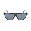 Gafas de sol de hombre Guess GF00010-6101A - montura de acetato negro brillante, lentes ahumadas, protección UV400