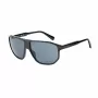 Gafas de sol de hombre Guess GF00010-6101A - montura de acetato negro brillante, lentes ahumadas, protección UV400