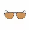 GUESS Gafas de sol de hombre GF00044-6102E - Montura negra brillante, lentes ahumadas, 61/14/145 mm