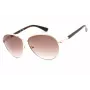 Guess Gafas de sol hombre GF0221-32F Dark Havana montura de acetato lentes degradadas marrones 59mm