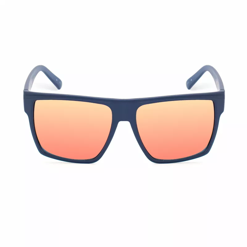 GUESS Gafas de sol de hombre GGU2053MBL21F montura negro mate lente gris humo 58 mm