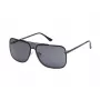 GUESS Gafas de sol de hombre GO00053-0001A rectangulares montura negra lentes ahumadas 57mm