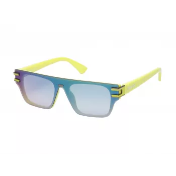 GUESS Gafas de sol para hombre GO00061-0093P Negro mate Humo Polarizado