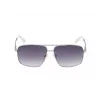 GUESS Gafas de sol para hombre GO00063-5910B Montura cuadrada Havana Lentes marrones 59mm