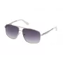 GUESS Gafas de sol para hombre GO00063-5910B Montura cuadrada Havana Lentes marrones 59mm