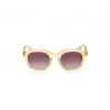 GUESS Gafas de sol para hombre GU00063-5039F havana acetato montura cuadrada lentes marrones 50 mm