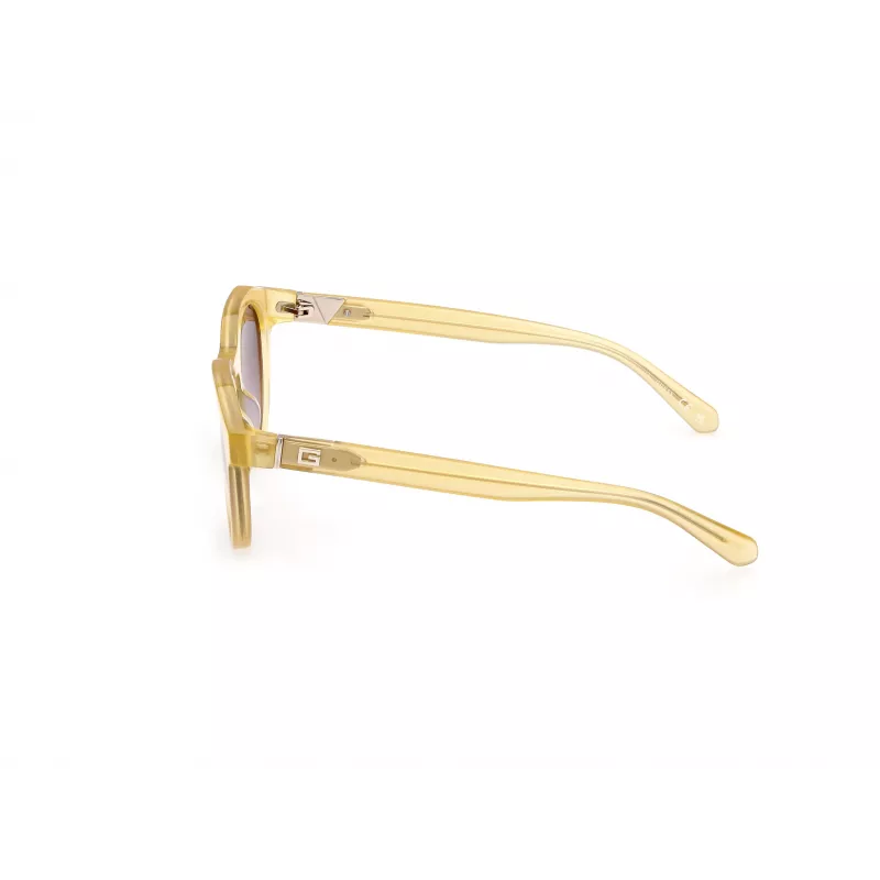 GUESS Gafas de sol para hombre GU00063-5039F havana acetato montura cuadrada lentes marrones 50 mm