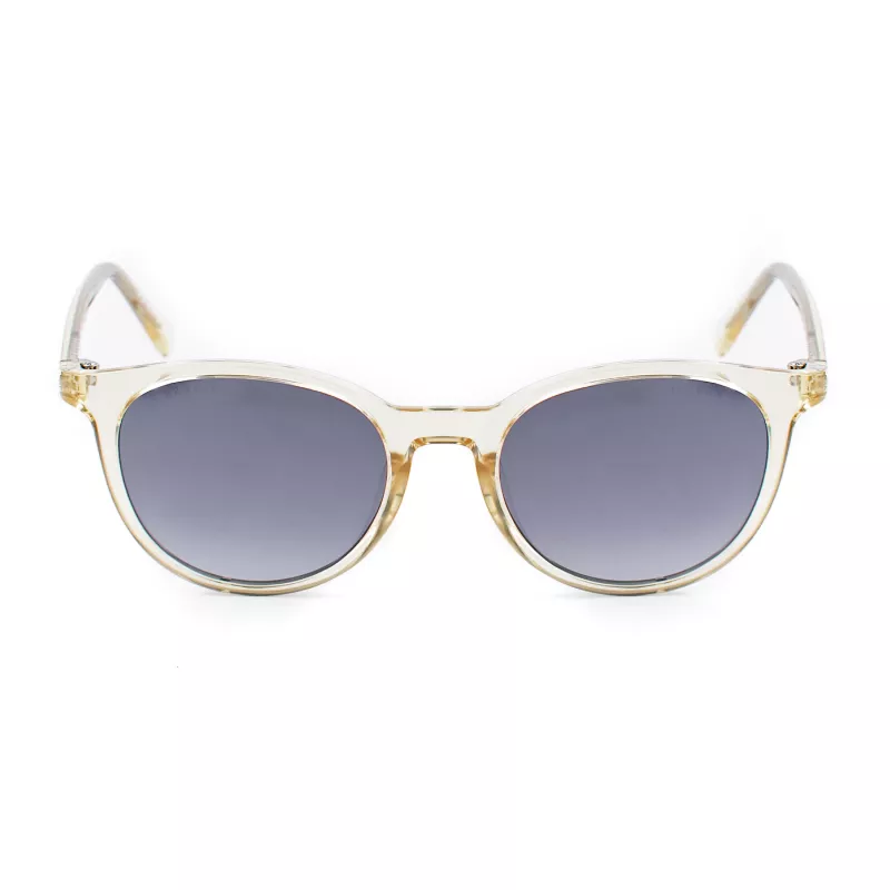 GUESS Gafas de sol de hombre GU00118-5139C montura cuadrada negra lente gris humo 51 mm