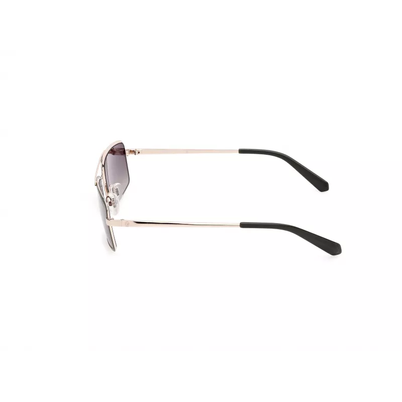 GUESS Gafas de sol hombre GU00168-5897P Negras rectangulares polarizadas 58mm