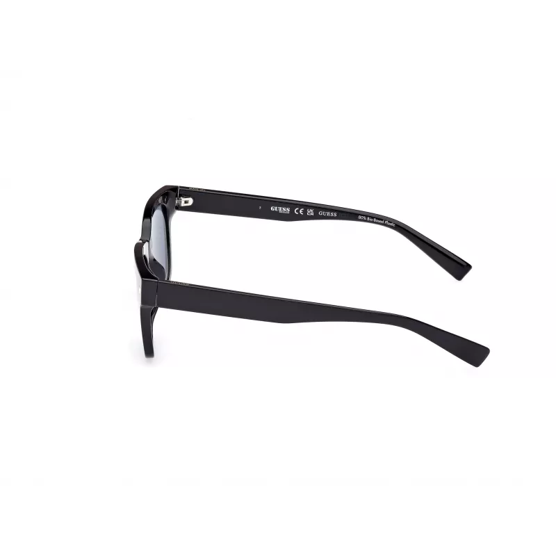Gafas de sol de hombre GUESS GU8265-5301V negro acetato rectangular montura completa 53/19/150 mm