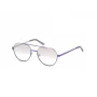 GUESS Gafas de sol unisex GU3048-81Z Montura negra brillante lente gris degradada 53mm