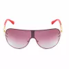 GUESS Gafas de sol aviador de mujer GO00037-0032G montura dorada lentes degradadas marrones 56mm