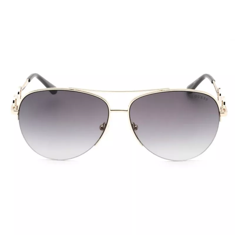 Gafas de sol GUESS mujer mariposa cat eye GF6171-32B shiny black smoke gradient 60 mm