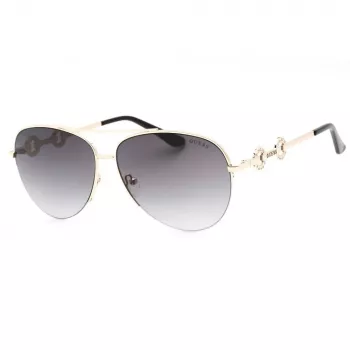 Gafas de sol GUESS mujer mariposa cat eye GF6171-32B shiny black smoke gradient 60 mm