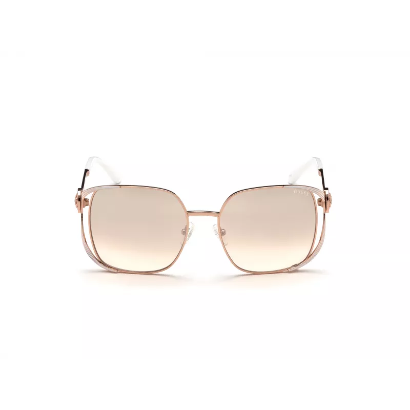 GUESS Gafas de sol para mujer Mariposa Cat Eye GU7626-5828U Havana/Marrón degradado 58mm