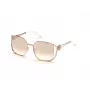 GUESS Gafas de sol para mujer Mariposa Cat Eye GU7626-5828U Havana/Marrón degradado 58mm