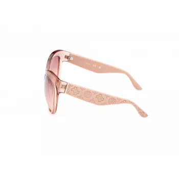 Gafas de sol de mujer GUESS Butterfly GU00130-6157U, montura havana con lentes marrones