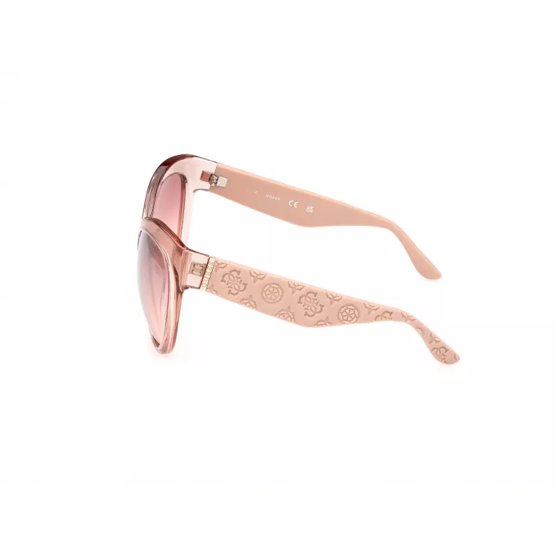 Gafas de sol de mujer GUESS Butterfly GU00130-6157U, montura havana con lentes marrones