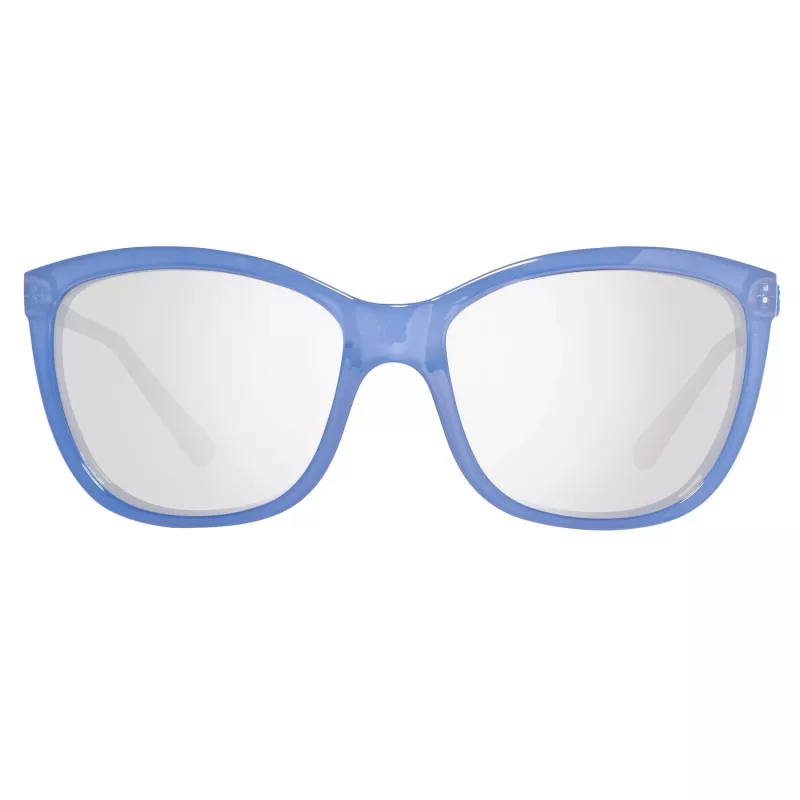 GUESS Gafas de sol mariposa mujer GU7444-5884C Havana brown tortoise montura de acetato lentes degradadas marrones 58mm