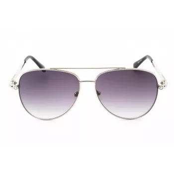 GUESS Gafas de sol de mujer Cat-Eye GF0356-10B oro/Havana degradado marrón 59 mm
