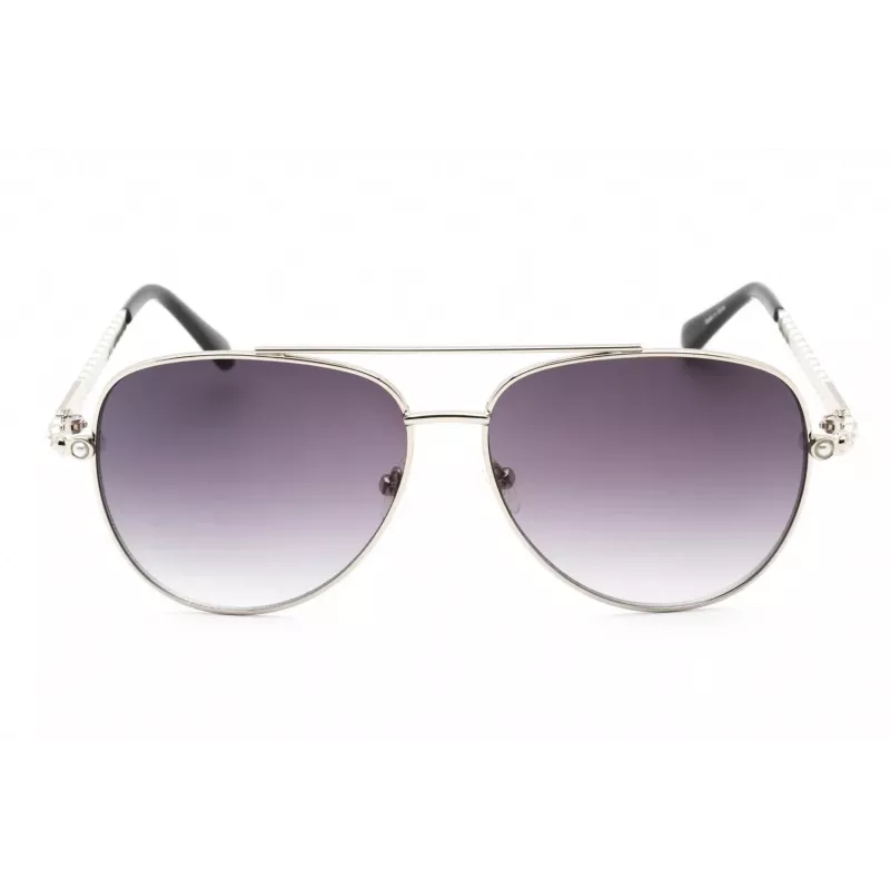 GUESS Gafas de sol de mujer Cat-Eye GF0356-10B oro/Havana degradado marrón 59 mm