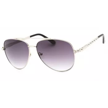 GUESS Gafas de sol de mujer Cat-Eye GF0356-10B oro/Havana degradado marrón 59 mm
