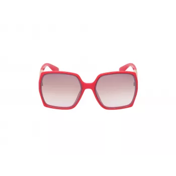 Gafas de sol GUESS mujer cat eye GO00031-6266F - montura negra brillante, lente degradada ahumada, protección UV400
