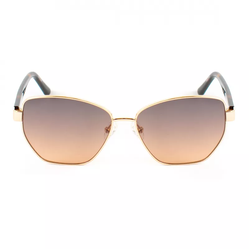 GUESS Gafas de sol de mujer Cat Eye GU00102-5632F Havana Brown Gradient 56mm