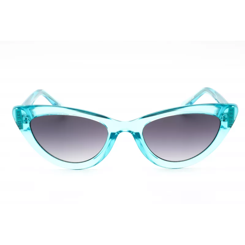 GUESS Gafas de sol para mujer Cat-Eye GU7811-84B Havana Marrón degradado 54mm