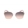 Gafas de sol de mujer GUESS GF00052-5928B montura cuadrada Havana lente degradada marrón 59mm