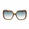 GUESS Gafas de sol cat eye mujer GF6185-5752P - Havana/carey - Lentes marrones polarizadas - 57/18/140 mm