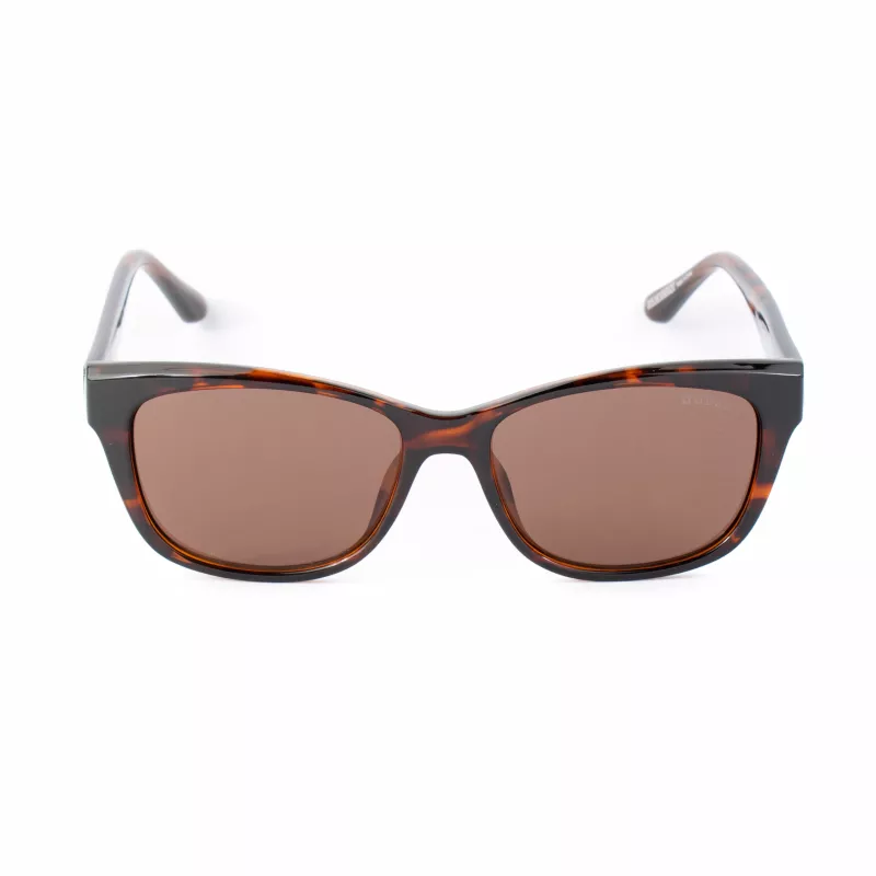 GUESS gafas de sol de mujer GU00145-5452E cat-eye, montura havana, lentes marrones degradadas, 54 mm