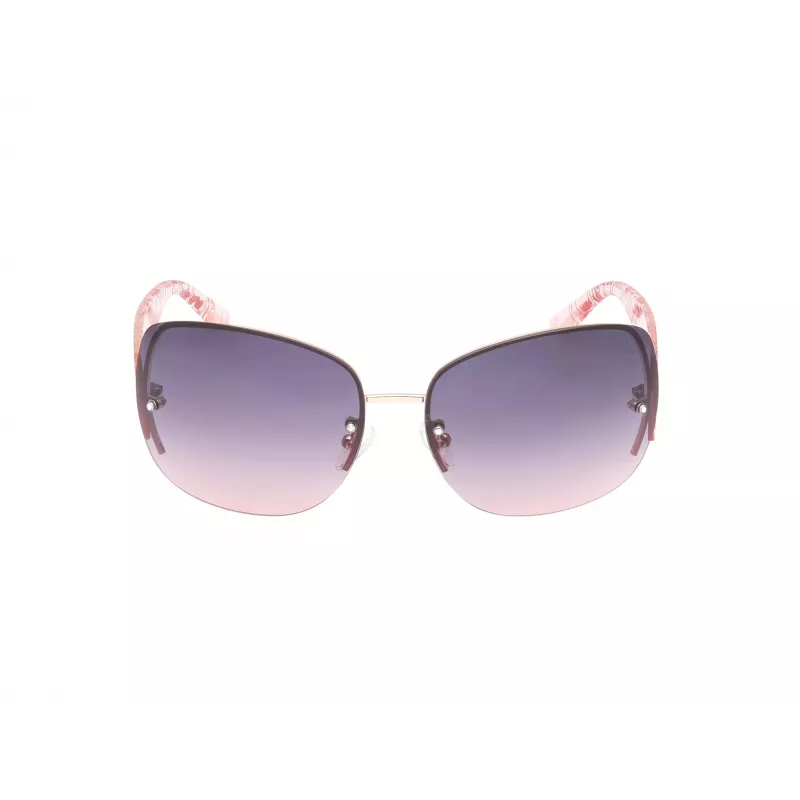 Gafas de sol cuadradas oversized de mujer GUESS GO00034-6528B habana/marrón tortoise