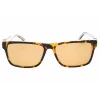 GUESS Gafas de sol rectangulares de acetato para mujer GU00074-53E Havana Marrón Degradado 55mm