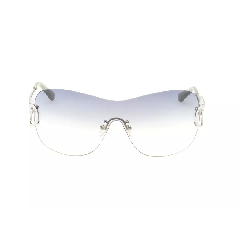 Gafas de sol de mujer GUESS GO00038-0010P rectangulares montura negra lentes grises UV400 polarizadas