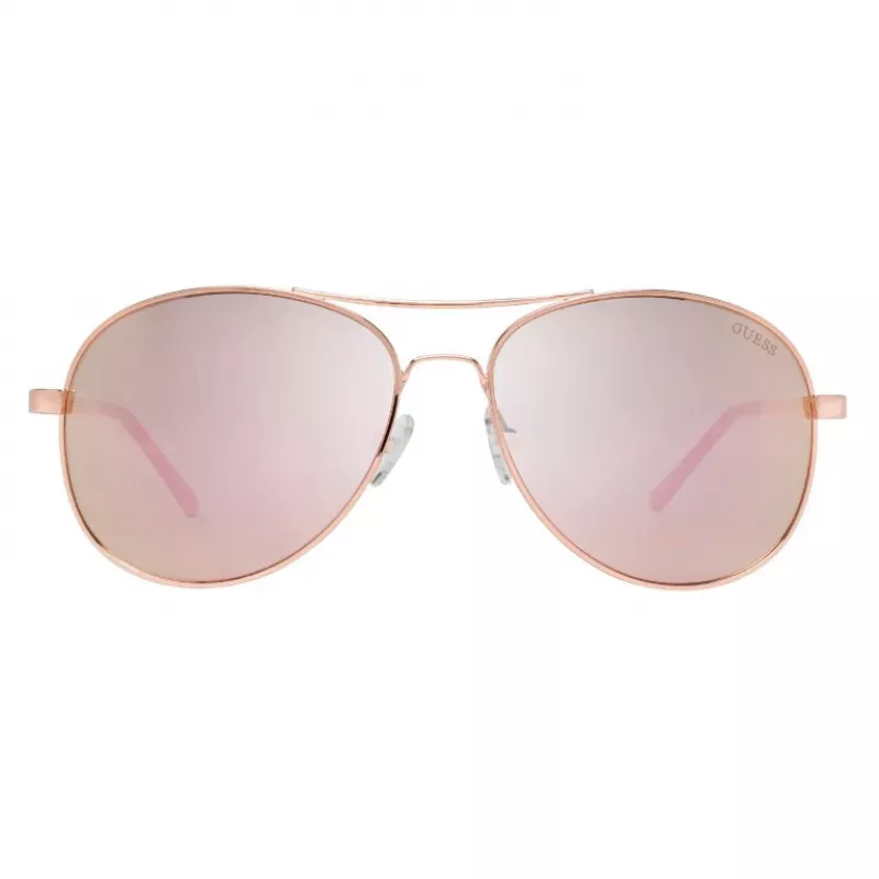 Gafas de sol de mujer GUESS GF0295-28U habana mariposa montura de acetato lentes degradadas marrones 60/17/135 mm