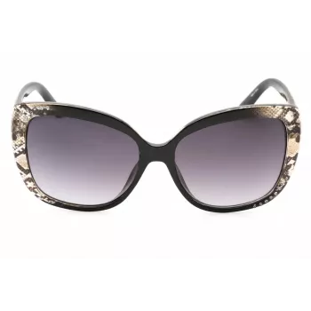 Gafas de sol mariposa cat eye de mujer GUESS GF0383-05B negras degradado ahumado 57mm