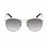 Guess Gafas de sol para mujer GF0408-6132B Montura rectangular Havana lentes marrones tintadas 61mm