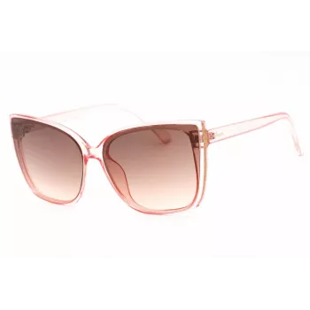 GUESS Gafas de sol para mujer GF0412-72F Montura de acetato butterfly lentes smoke gradient